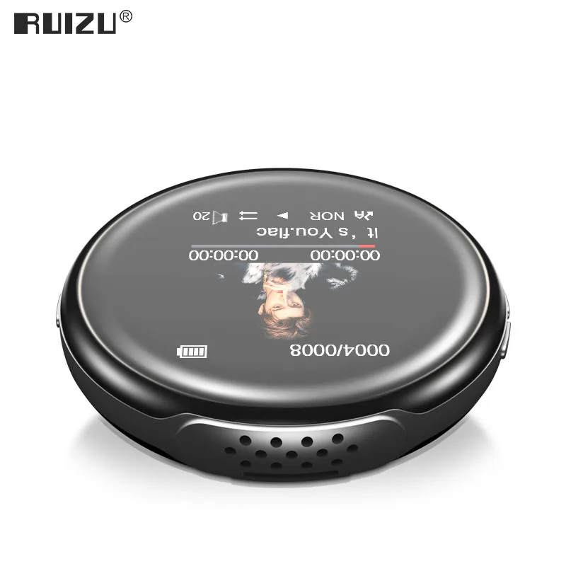 Оригинальный MP3-плеер RUIZU M1 Sport Bluetooth 8 ГБ/16 ГБ с поддержкой экрана FM запись