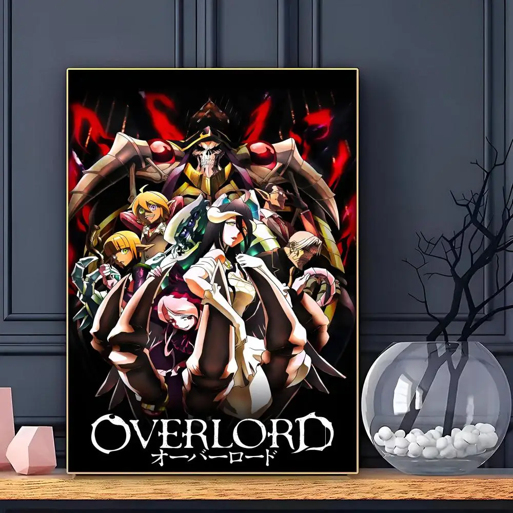 Фото Постер Aniem Overlord HD, самоклеящийся, водонепроницаемый, настенное украшение, идеально подходит для дома, офиса, общежития, спальни, отличный подарок. №2