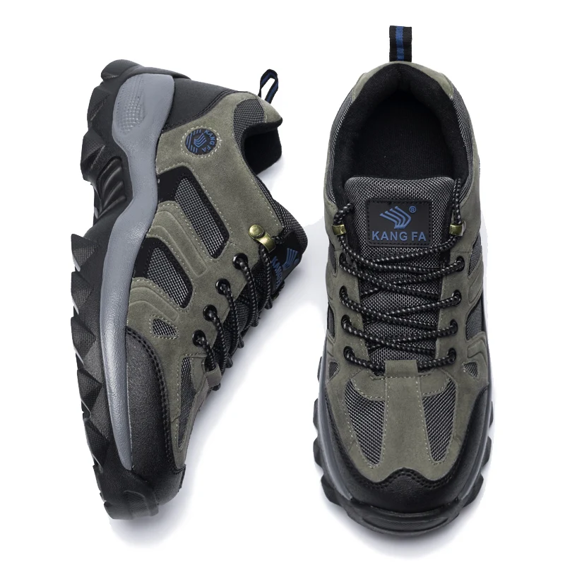 2023 Summer Unisex Brown Men's Trekking Shoes Platform Breathable Hiking Shoes Womens Plus Size 48 High Quality Outdoor Sneakers