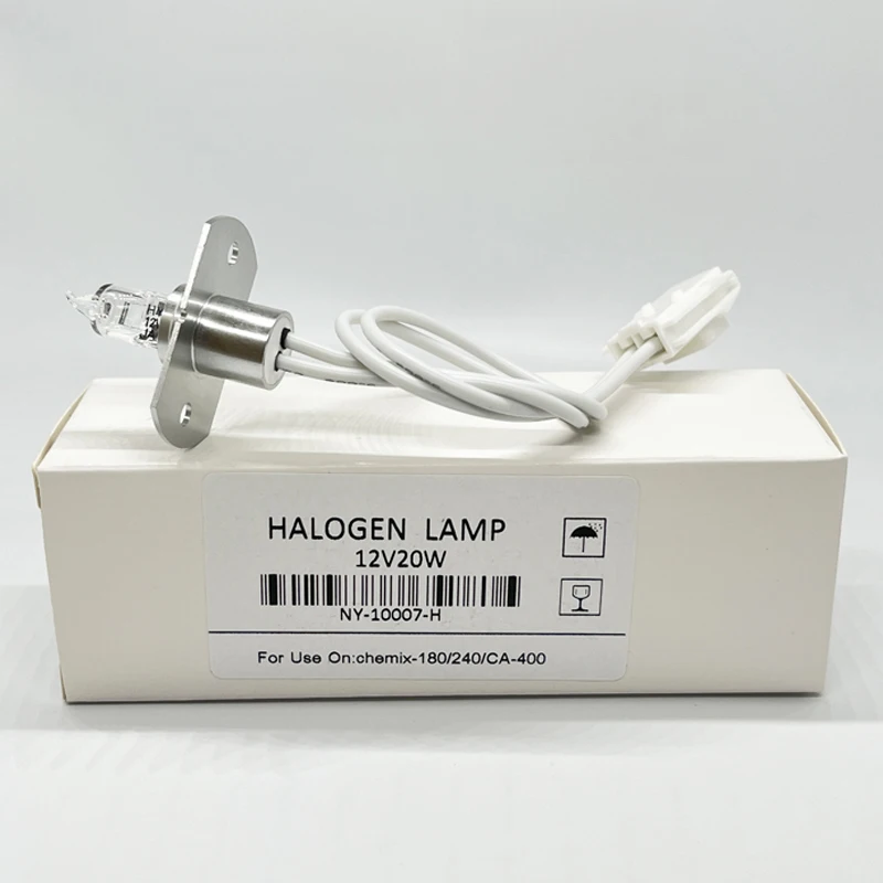 NKF64258 галогенная лампа 12 В 20 Вт для Sysmex Chemix-180 C180 C-180 BX3000 BX3010 BX4000 Furuno CA90 CA180 CA270 CA400