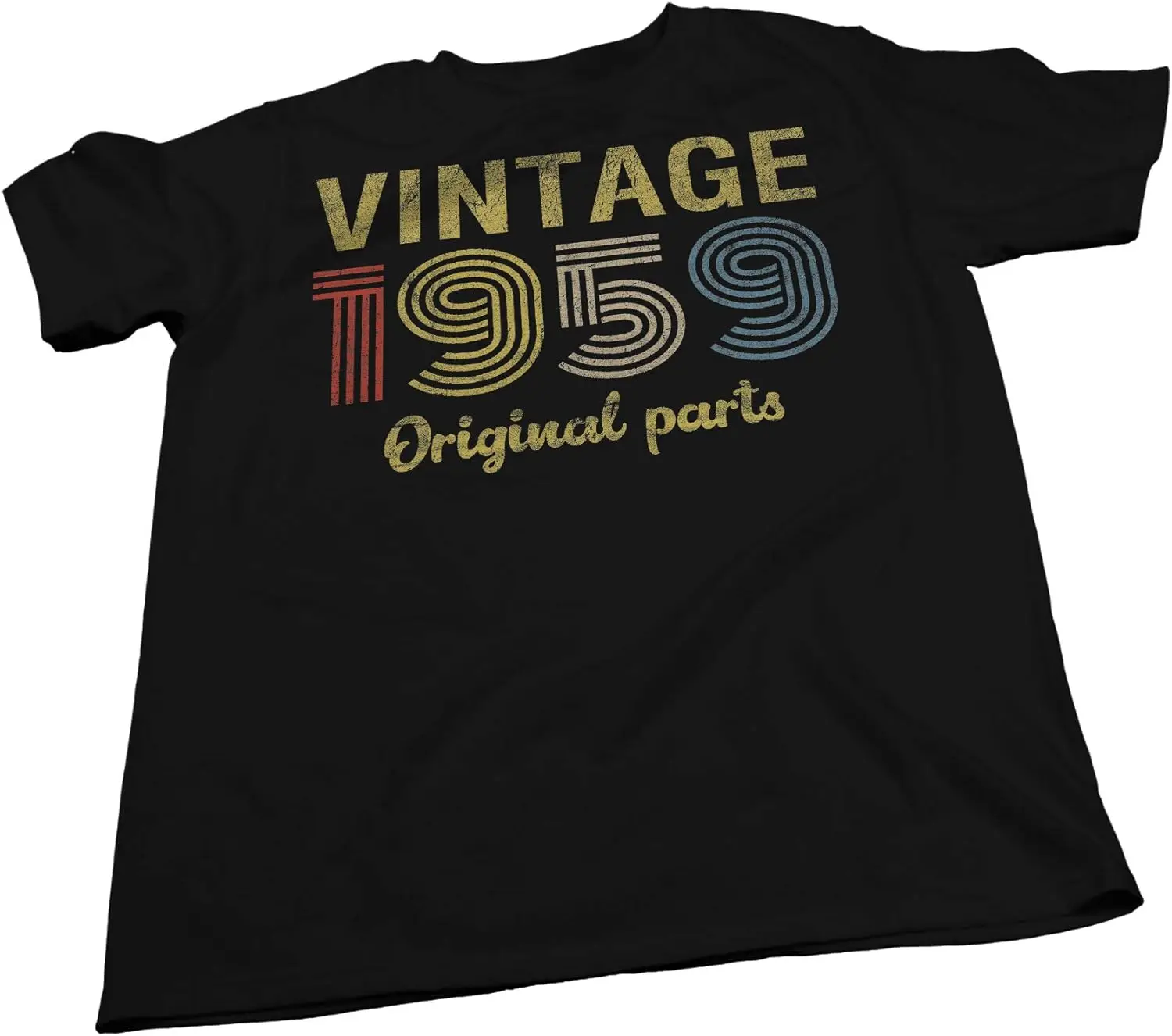 Рубашка для женщин на 65й день рождения-винтажные оригинальные детали 1959 Ретро