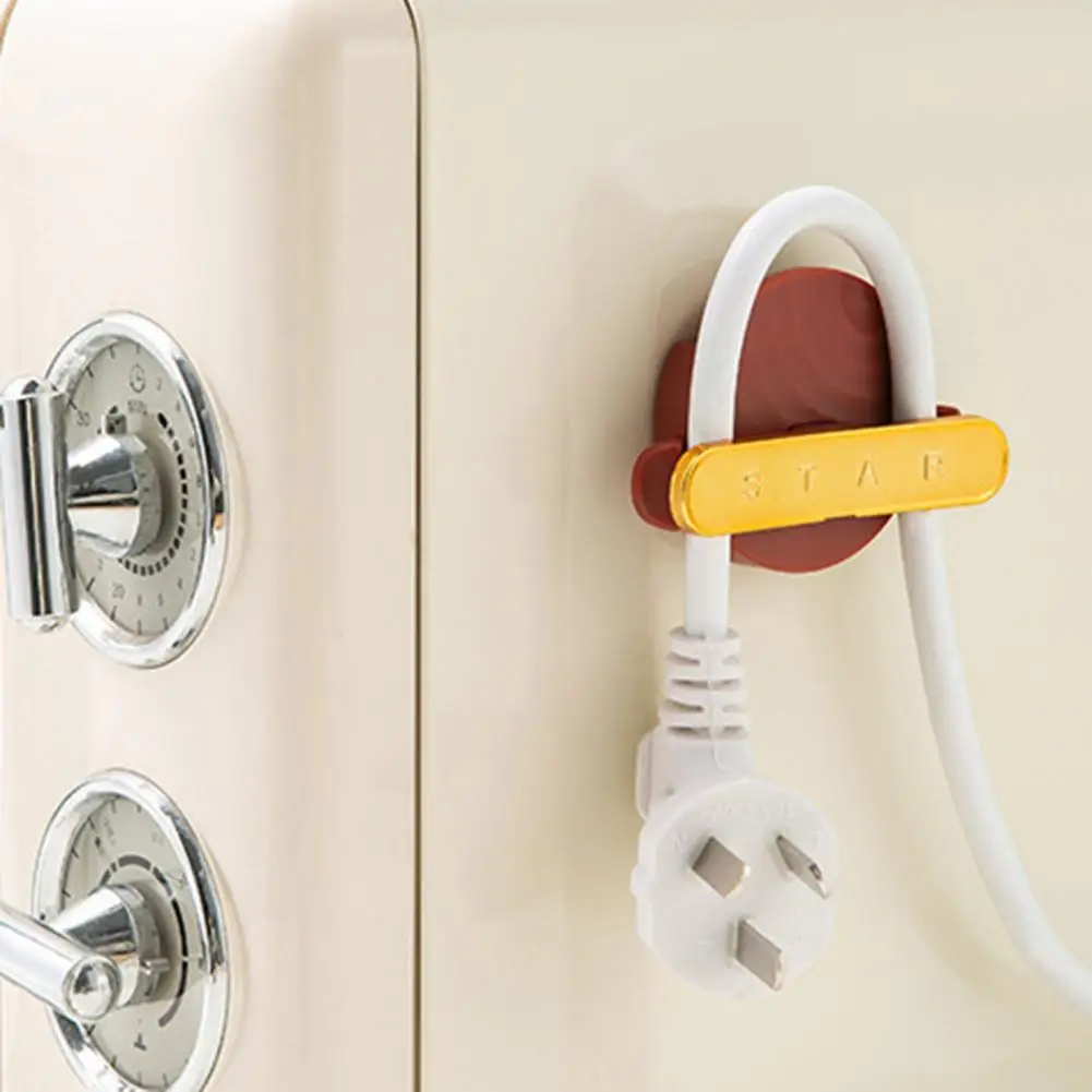 

Chic Cable Clamp Wide Usage Reusable Cable Clip Relieve Boredom Attractive Cable Organizer for Gifts Wire Organizer