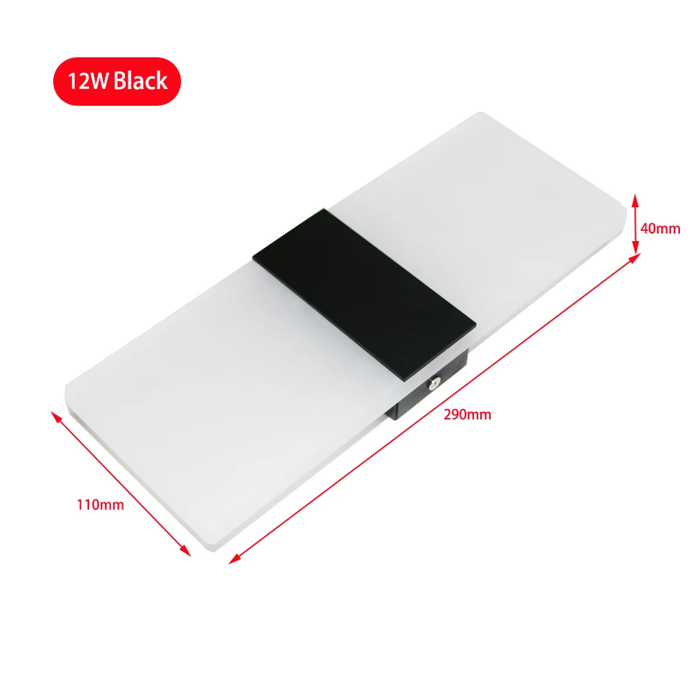 Настенные светильники Feiyunlux 12Вт белые/черные