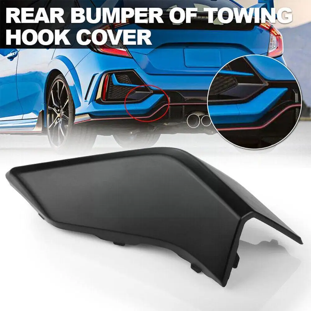 

1 шт., крышка для заднего бампера прицепа Honda Civic Hatchback 2016 - 2021 Y4Y9