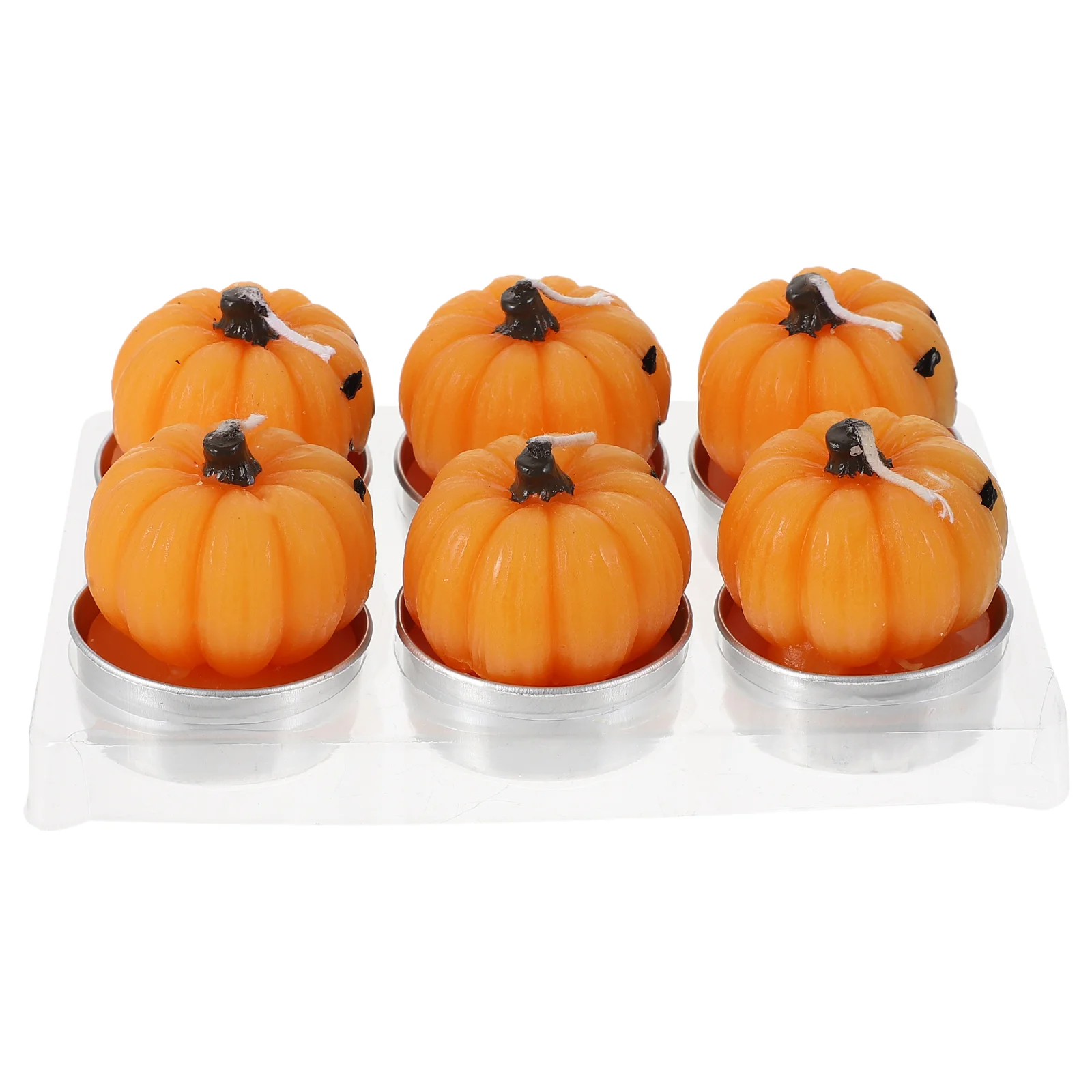 

6pcs Creative Waxes Gifts Pumpkin Festival Supplies