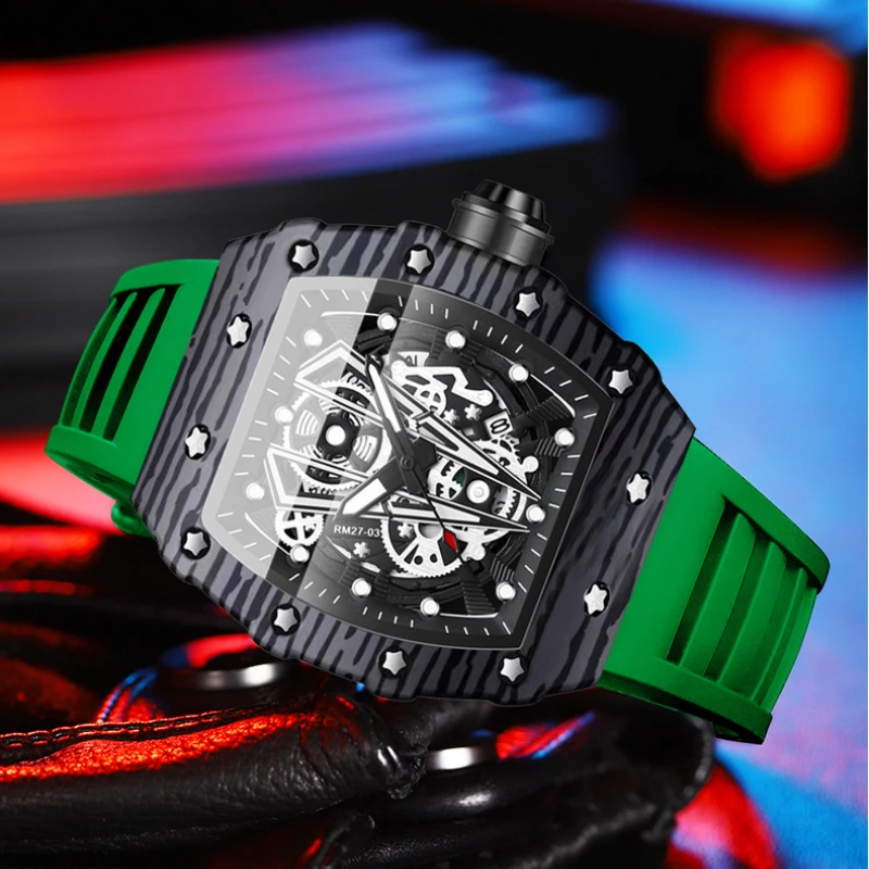 2022 Роскошные мужские часы Известный Дизайн Стиль чехол из нержавеющей стали 30 м
