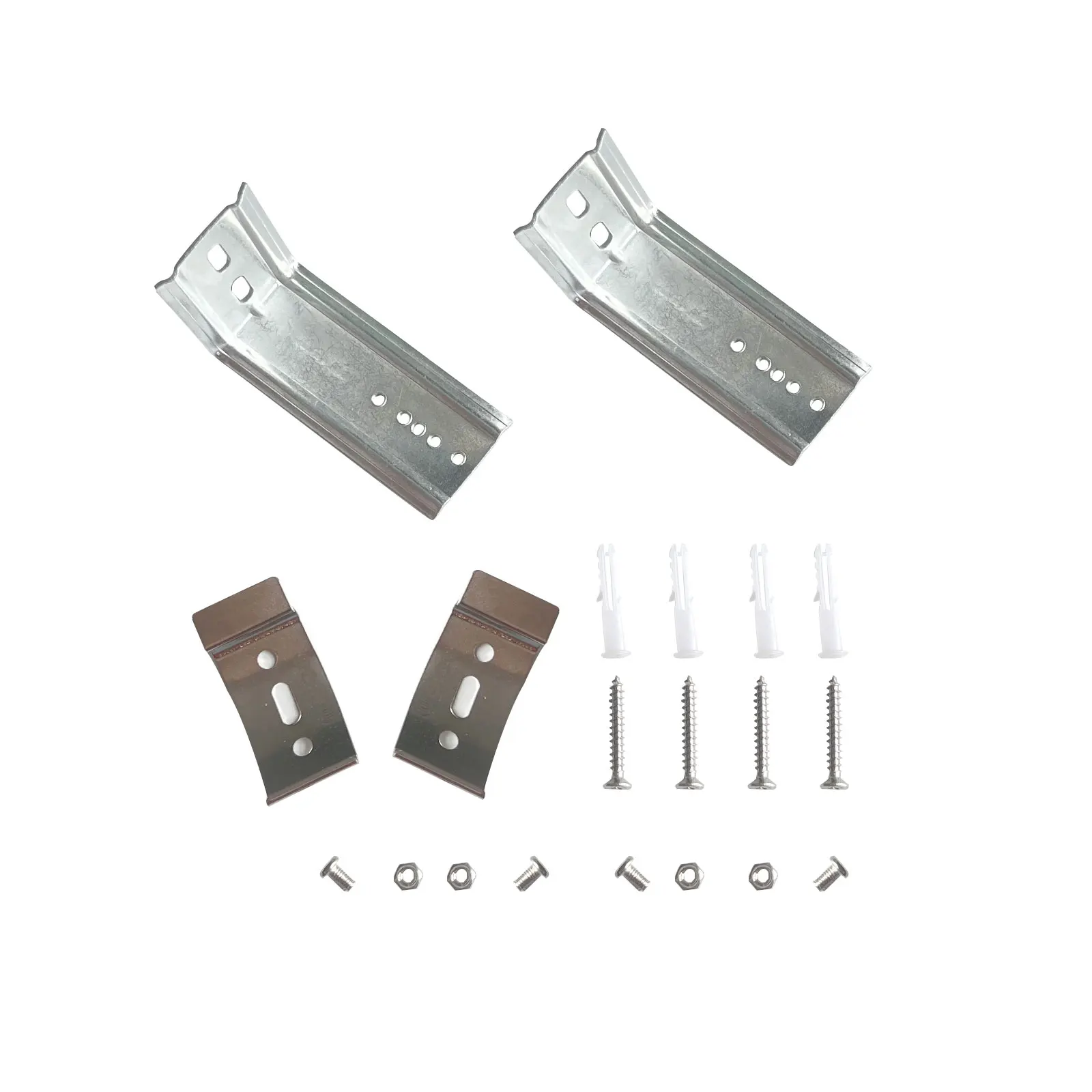 

L Bracket Blinds Mounting Brackets 2PCS C Clamp Brackets Vertical Blind Replacement Installation Accessories Window Treatment