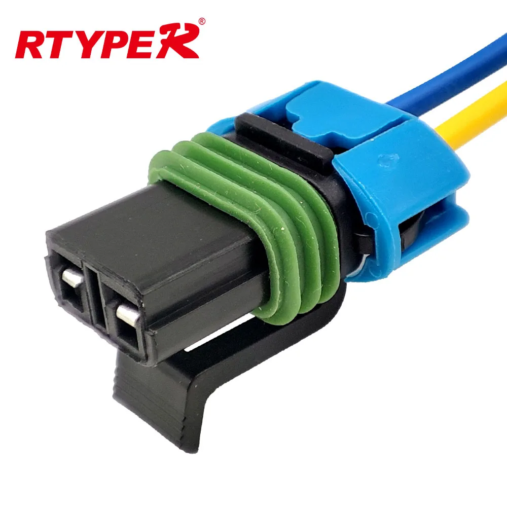 

2-контактный разъем для компрессора кондиционера R90P R90T, маслоотделитель для воды, индукционный разъем для нагревательного дизельного фильтра 15300027 15300002