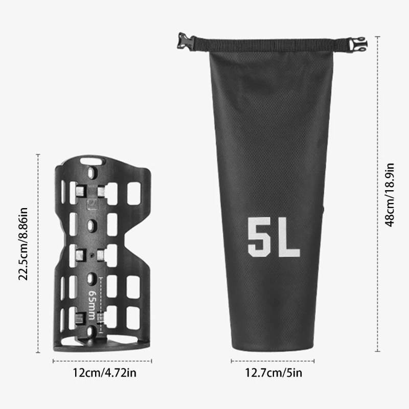 Водонепроницаемая сумка для велосипедной вилки NoEnName_Null 5л |