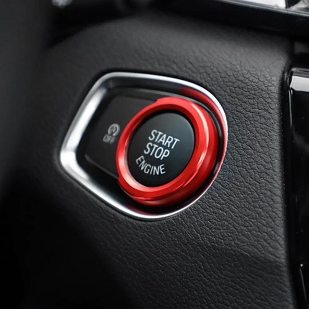 Для BMW 1 2 3 4 серии X1 F48 F20 F21 F30 F32 F33 F34 F36 F45 F46 наклейки на кнопку запуска двигателя
