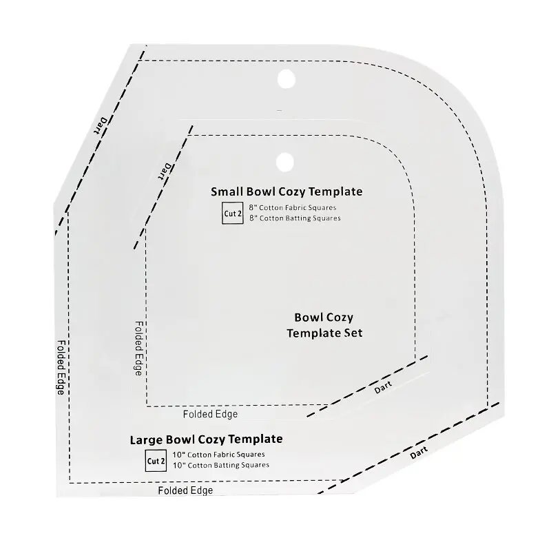 Сделай сам Ручное шитье режущая ткань шаблон индивидуальный стиль линейка набор