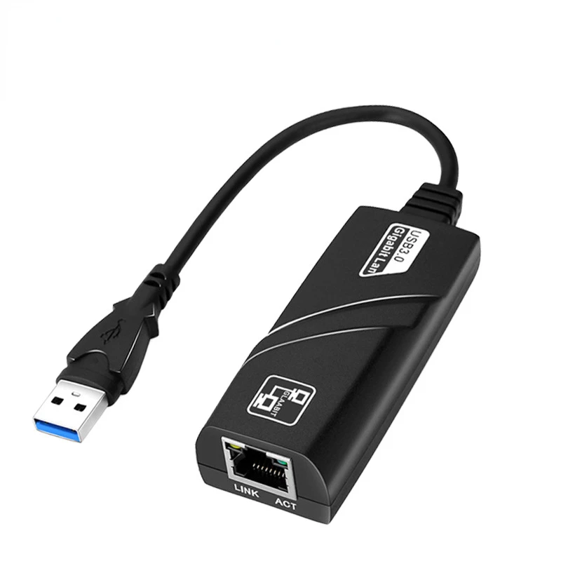 

Ethernet-адаптер Usb 3,0 гигабитный проводной USB Rj45 Сетевая карта Lan 1000 Мбит/с для ноутбука и ПК