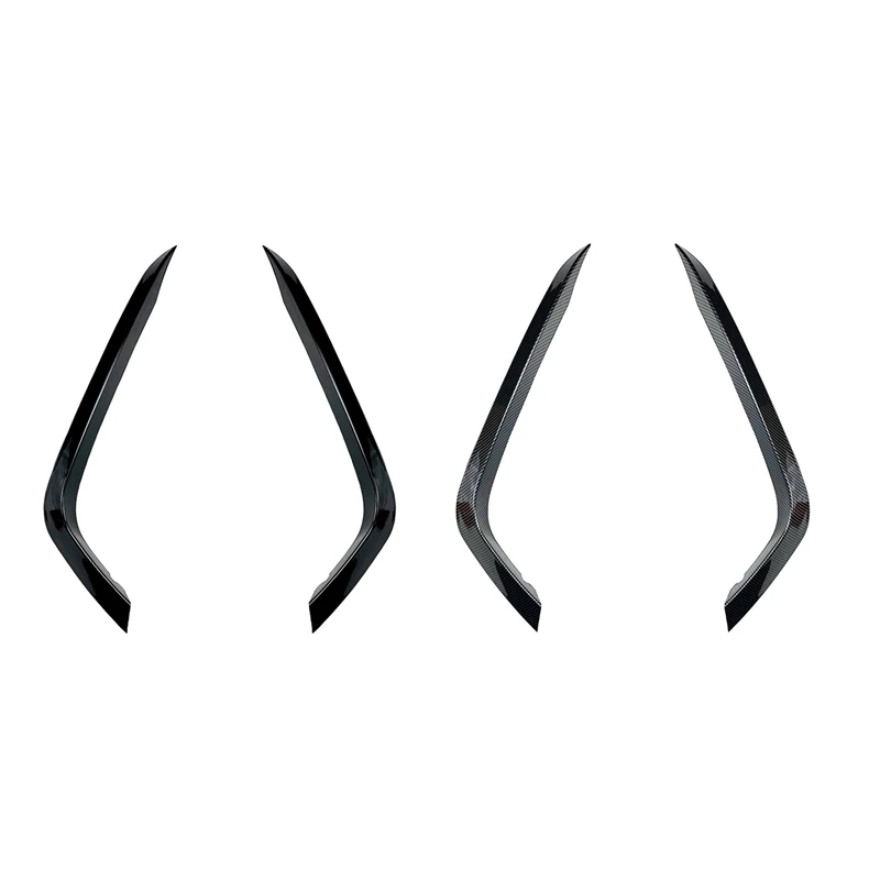 

2 шт., автомобильный передний бампер, сплиттер, спойлер, декоративная отделка, противотуманная фасветильник для VW Arteon CC 2017-2020