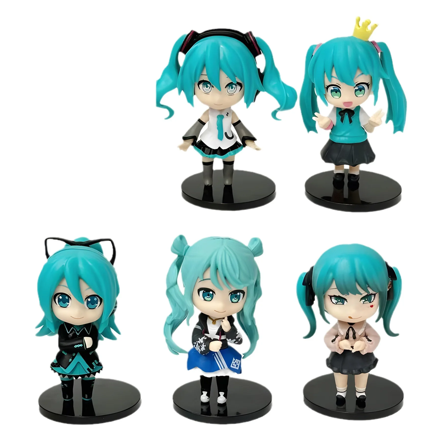 Экшн-фигурки героев аниме Хатсуне Мику 6 шт.