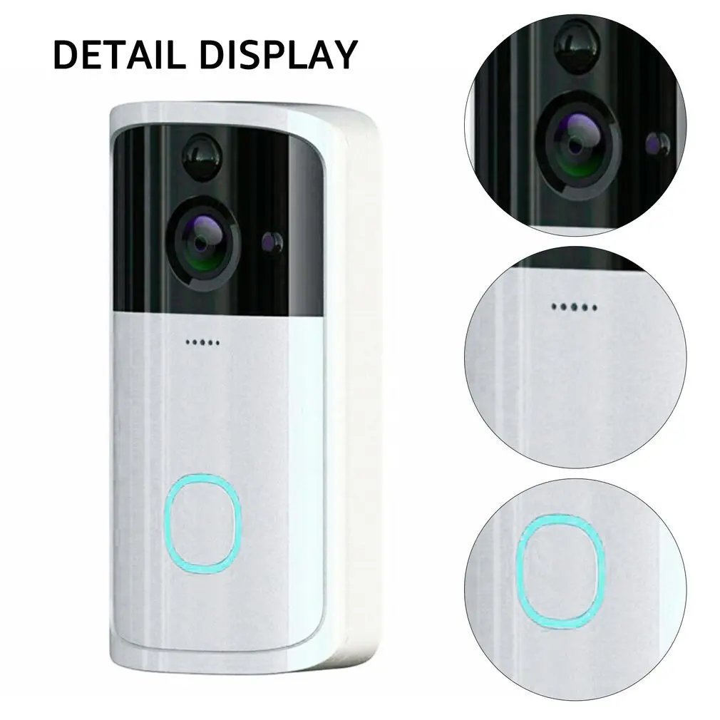 

M7 WIFI Doorbell Smart Home Wireless Phone Door Bell Camera Security Video Intercom 720P HD IR Night Vision For Apartments