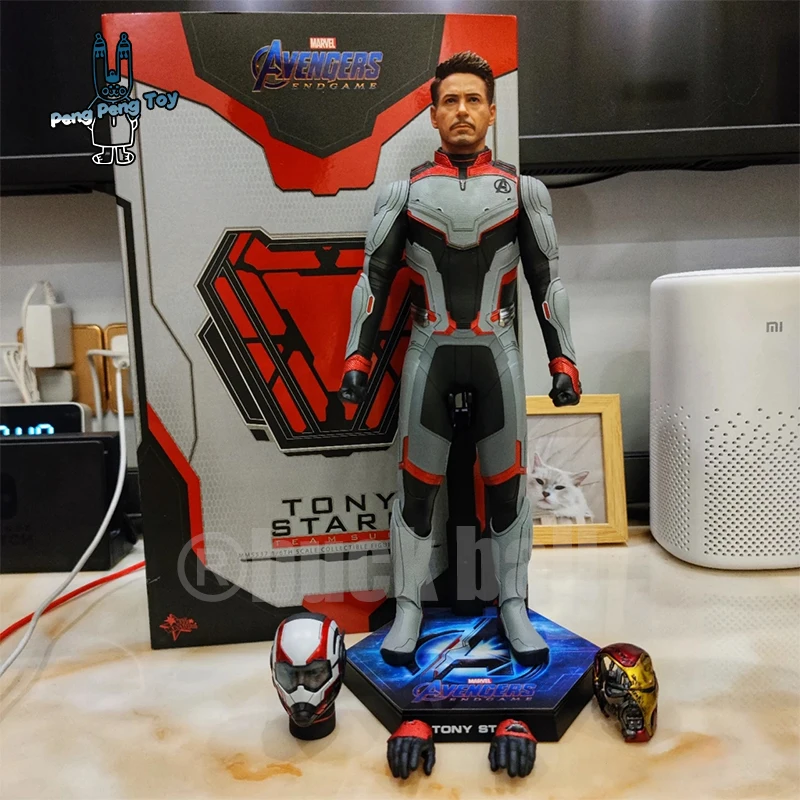 

Hottoys Avengers: Endgame Iron Man 12 Inch Anime Figure HT MMS537 Statue Figurine Model Movable Models Collection Kids Gift