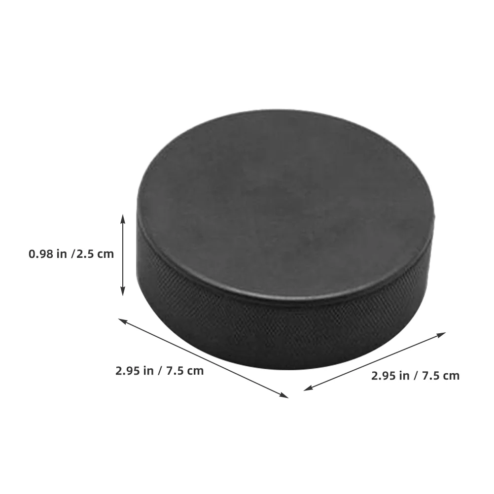 3 Pcs Hockey Training Supplies Practicing Puck Ice Classic Game Accessories