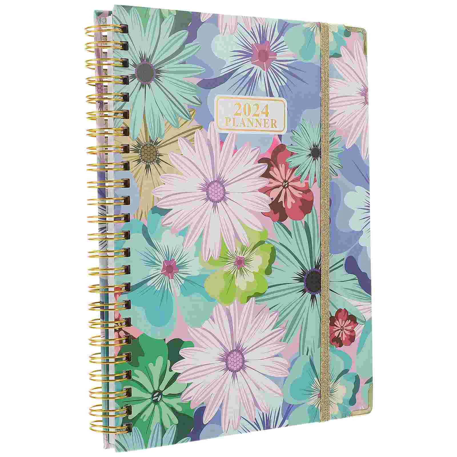 

Schedule Planner Spiral Notebook Time Management Notebook Spiral Notepad Plan Notepad 2024 agenda in spanish
