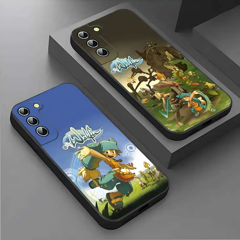 Чехол для игрового телефона W-wakfu Samsung S24 Ultra S22 S23 S20 Fe S21 Plus Galaxy A54 A34 A16 A53 A14 задняя