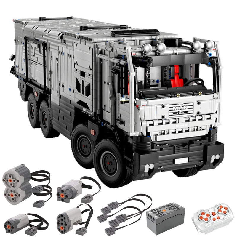 Конструктор MOC technrc 8X8 Armodiro внедорожный RV креативный сборный автомобиль модель