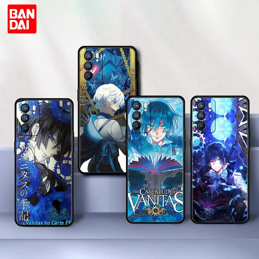 

The Case Study Of Vanitas No Carte Case for Oppo A53 A52 A3s A12 A9 A15 A31 A54 A74 A93 A94 F5 F11 Find X2 Pro Lite Black Cover