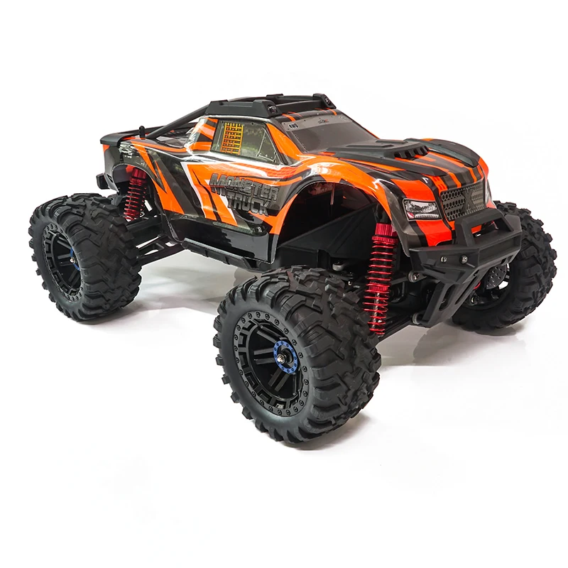1/10 4wd 2.4g Remote Control Car 550 Carbon Brush Strong Motor Drift Off-road Desert Racing Car Remote Truck Toys
