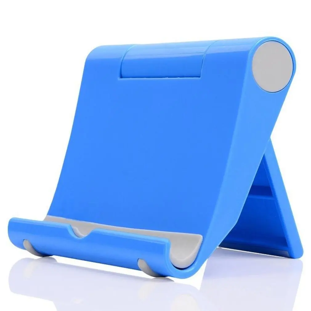 

Mobile Phone Desk Stand 7 Colors Phone Holder Tripod Plastic Adjustable Foldable Universal Non-slip Phone Table Holder Stand