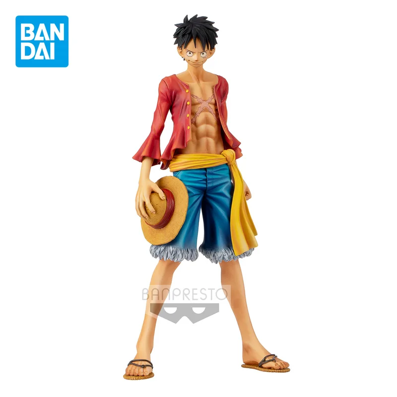 

Bandai Original One Piece Anime Figure MSP Monkey D. Luffy Action Figure Toys for Kids Gift Collectible Model Ornaments Dolls