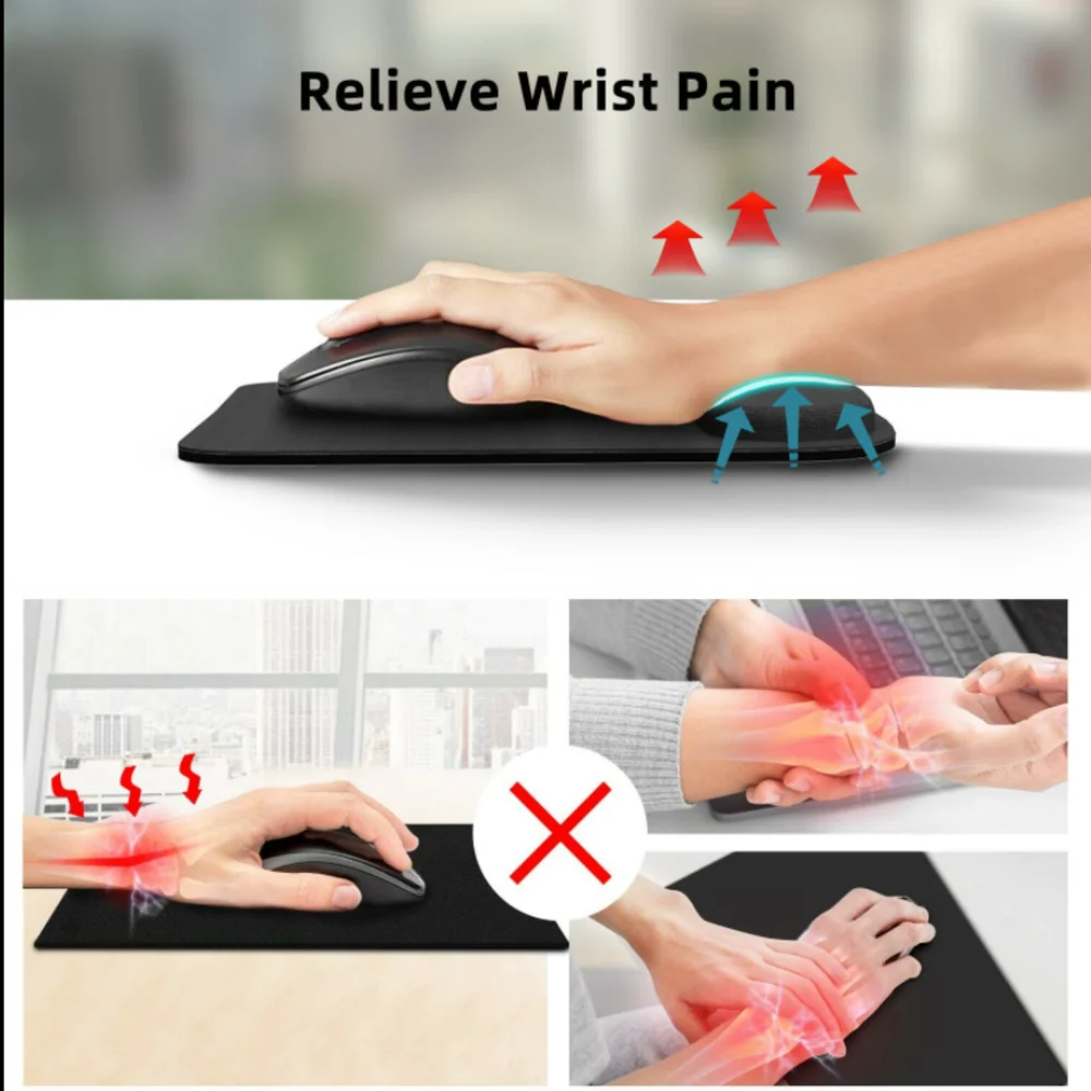 С налокотниками коврик для мыши Эргономичный удобный подставка запястья