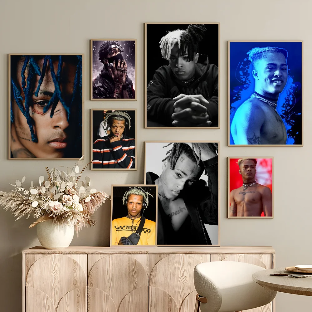 X-XXXTENTACIONES-горячий рэпер аниме постеры липкие декорации живопись настенное