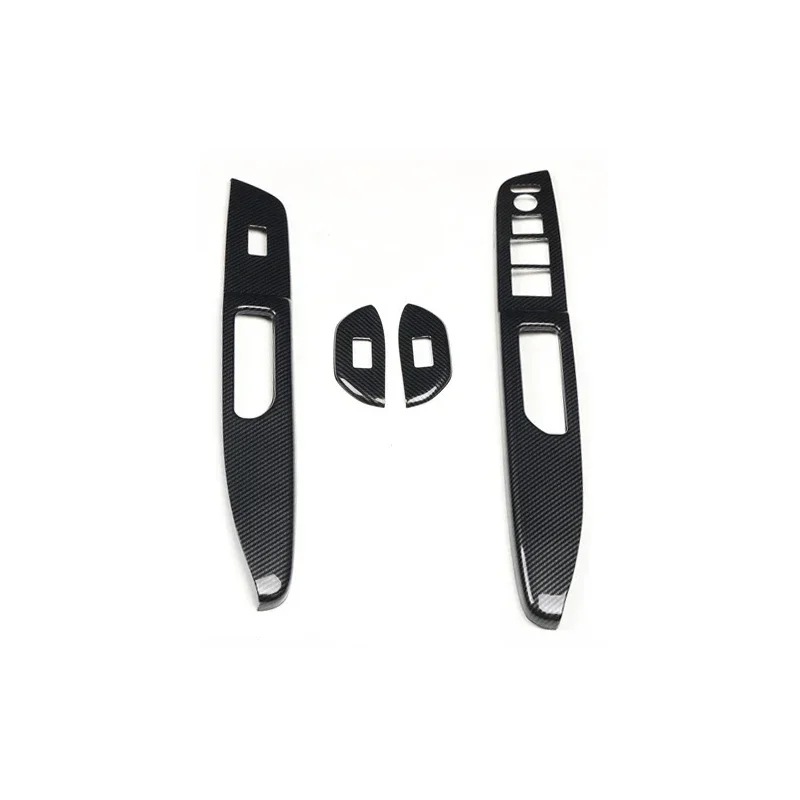 Для Honda Stepwgn Stepwagon Spada 2009-2014 правый руль пластиковые украшения в стиле углеродного