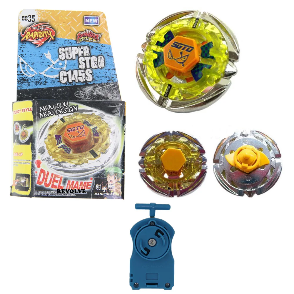 

Аксессуары для волчков, BEYBLADE, BEYBLADE, металлическое пламя из сплава, sagittario, стая упаковка + синяя Тяговая линия