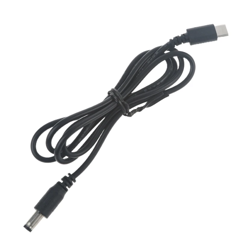 

USB C Type C PD to 9V 12V 15V 20V 5.5x2.1mm Power Supply Cable for Wireless Router Laptop LED Strip Speaker CCTV Camera