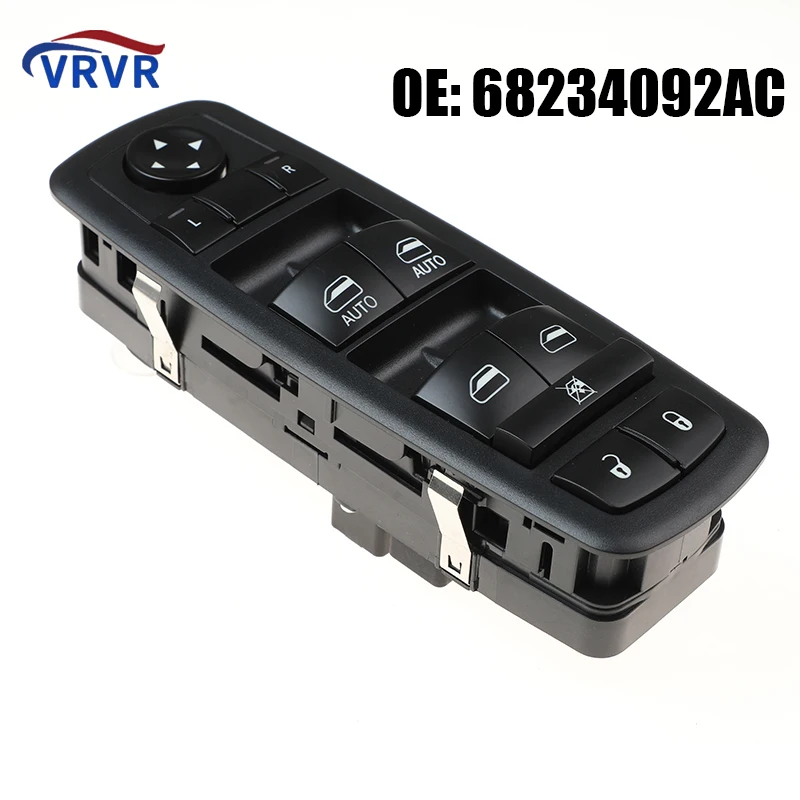 

68234092AC 3-контактный Электрический главный выключатель окна для Chrysler Pacifica 2017- 2018