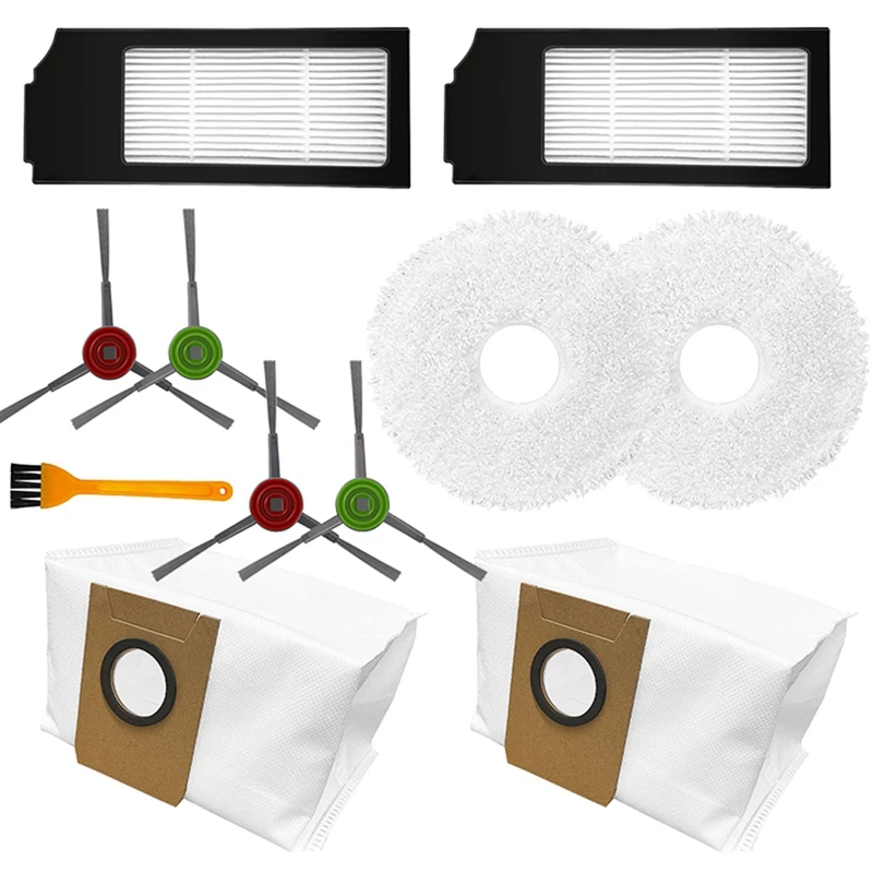 

Фильтр боковая щетка сумка Швабра Сменные аксессуары Для Ecovacs Deebot X1 Turbo / Omni Запчасти для робота-пылесоса