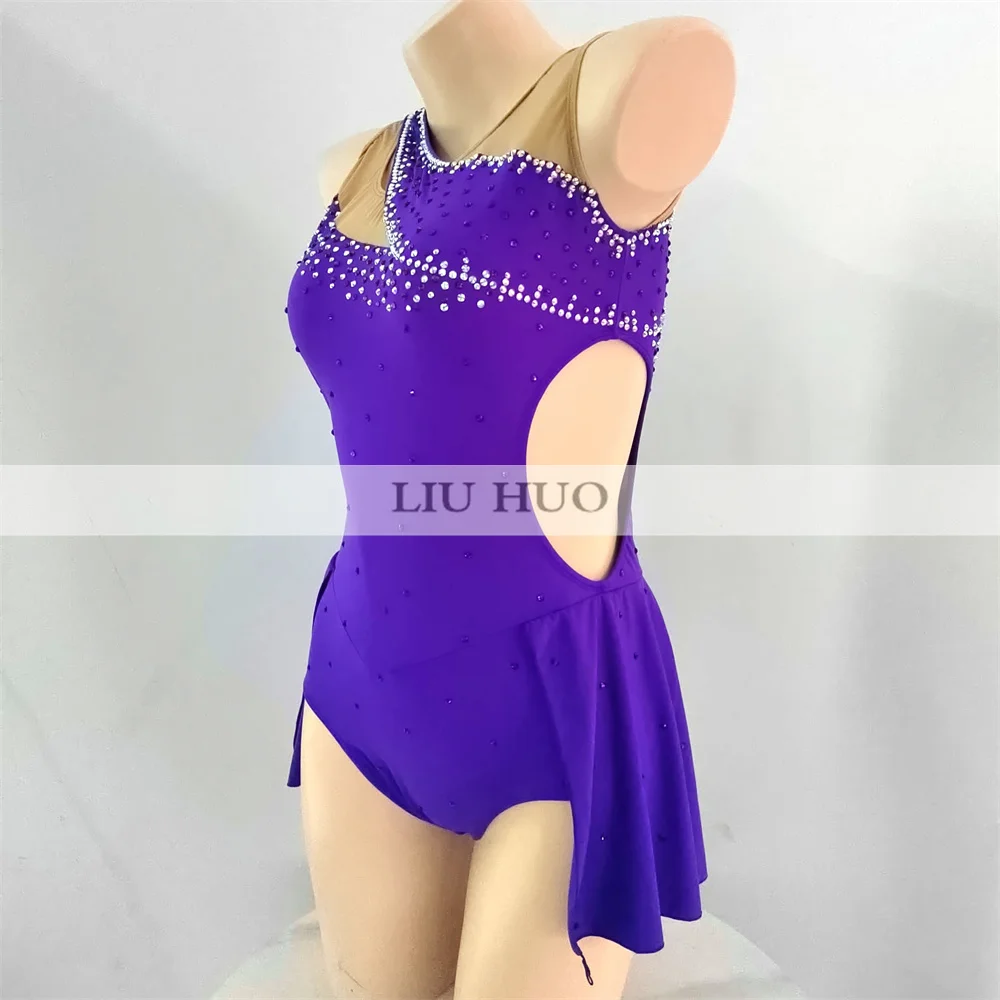 LIUHUO женские костюмы для аэройоги танцевальные выступлений взрослых девочек