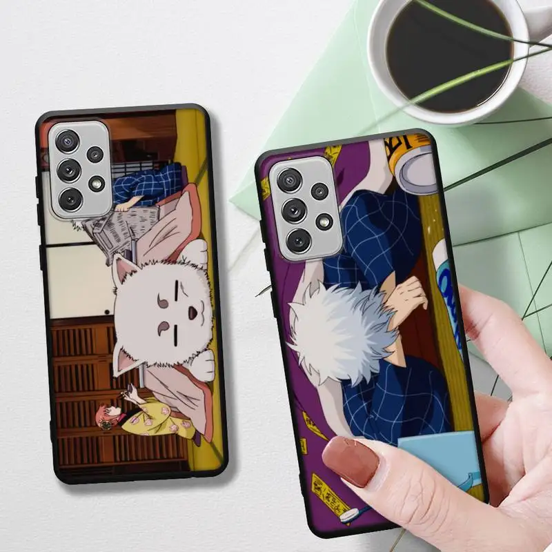 

For Samsung Anime Gintama Phone Case for Samsung Galaxy A91 A80 A72 73 A52 53 A70 A41 A32 A21 A22S A42 phone Covers