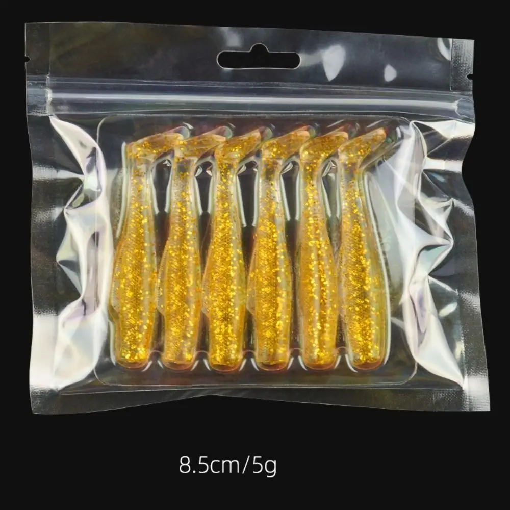 Плавающие приманки с Т-образным хвостом 1 упаковка 6/8 5 см набор мягких