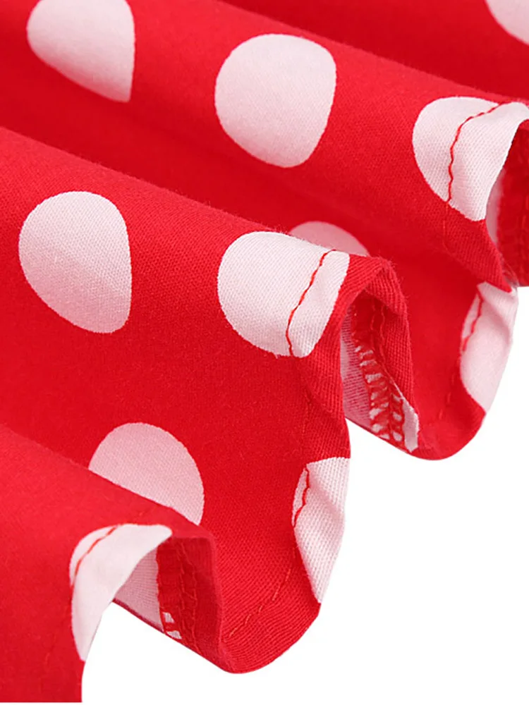 Юбка APRIL MODA красная хлопковая миди