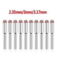 10pcs dremel accessories 3mm miniature clamping connecting lever polishing wheel mandrel cutting wheel holder for rotary