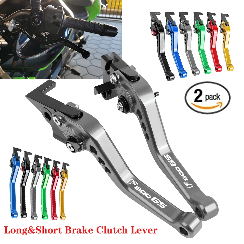 For BMW F800GS/Adventure F 800GS 2008-2021 Short&Long Brake Clutch Levers F700GS F650GS F800GT F 800 GS Motorcycle Handles Lever