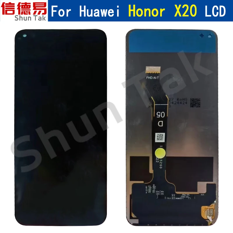 

ЖК-дисплей 6,67 "для Huawei Honor X20, экран для Honor 50 Lite, сенсорный экран, цифровой преобразователь в сборе, Замена для Huawei Nova 8i LCD, оригинал