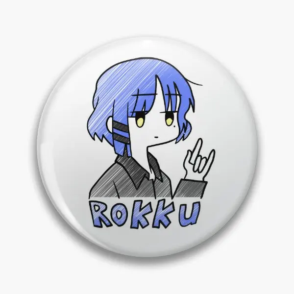 Ryou Rock On Мягкая пуговица креативная брошь металлическая для влюбленных милая