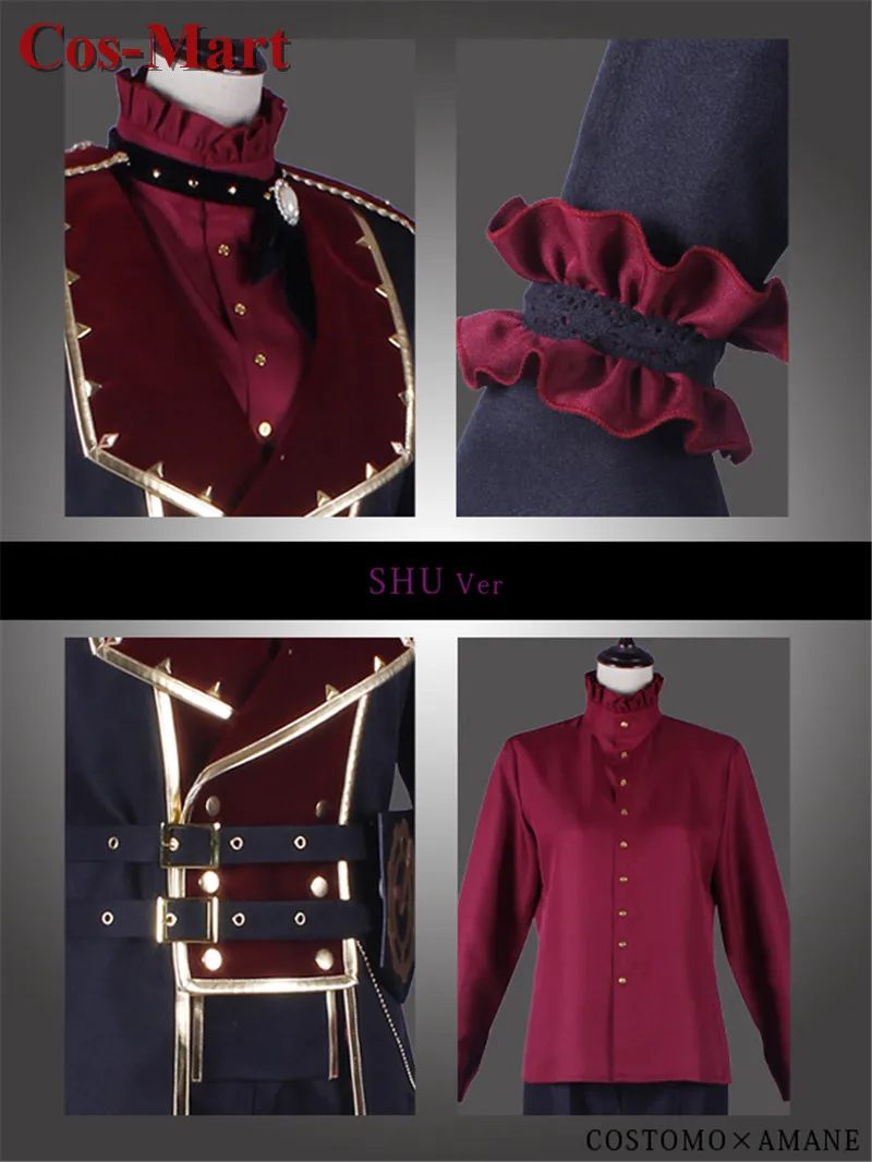 Cos-Mart аниме ансамбль звезды Ицуки Шуу косплей костюм Valkyrie театр модная униформа