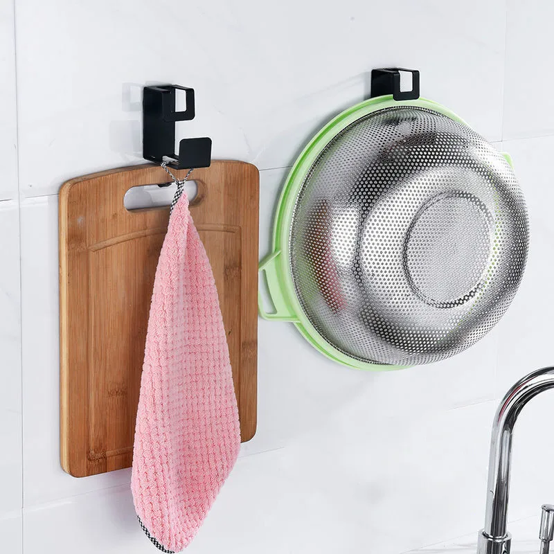 

Wall Mounted Bathroom Basin Rack Kitchen Storage Rack Washbasin Holder Punch Free Hook Seamless Tracery Hook For Stainless Steel