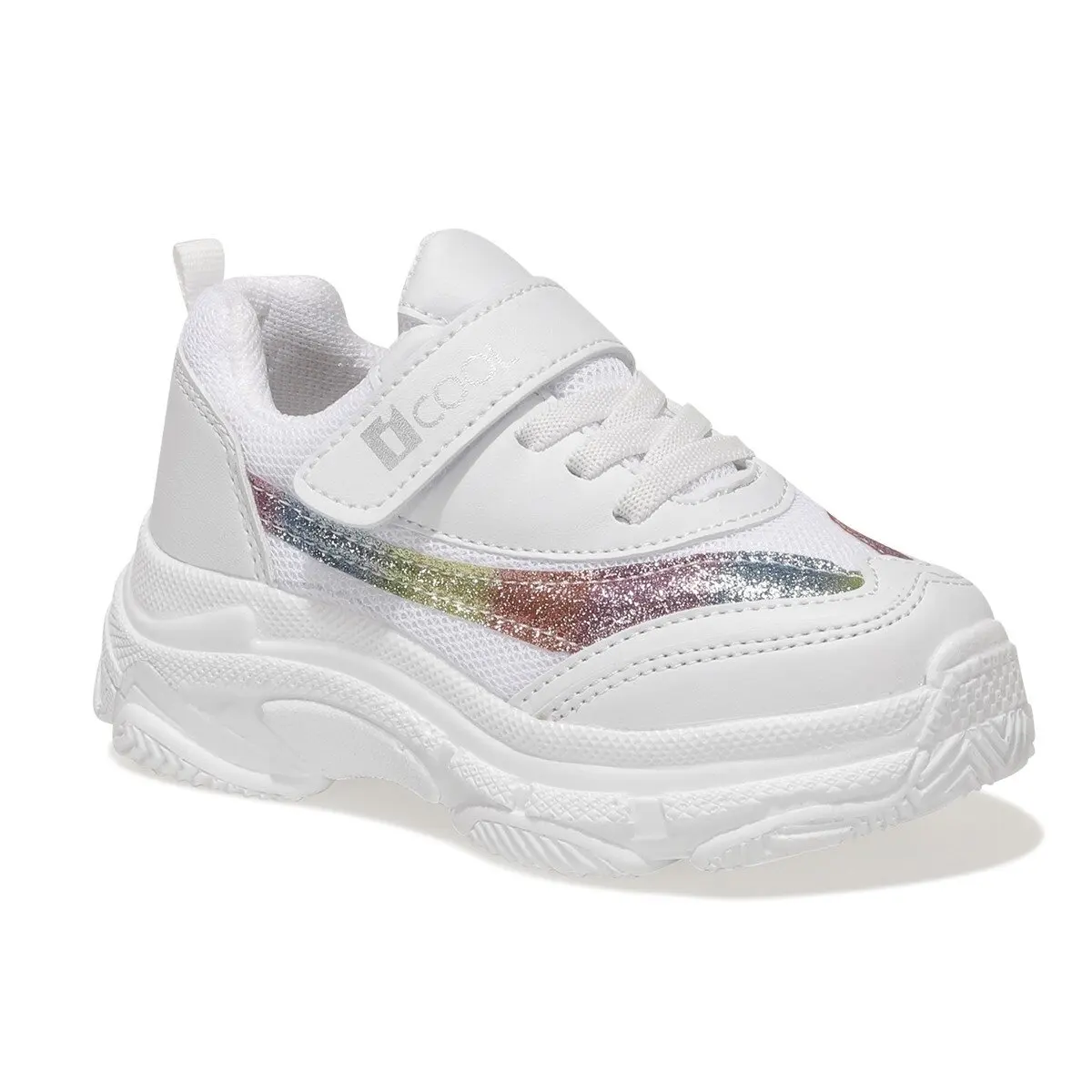 

CHUNKY P 1FX White Female Child Walking shoes