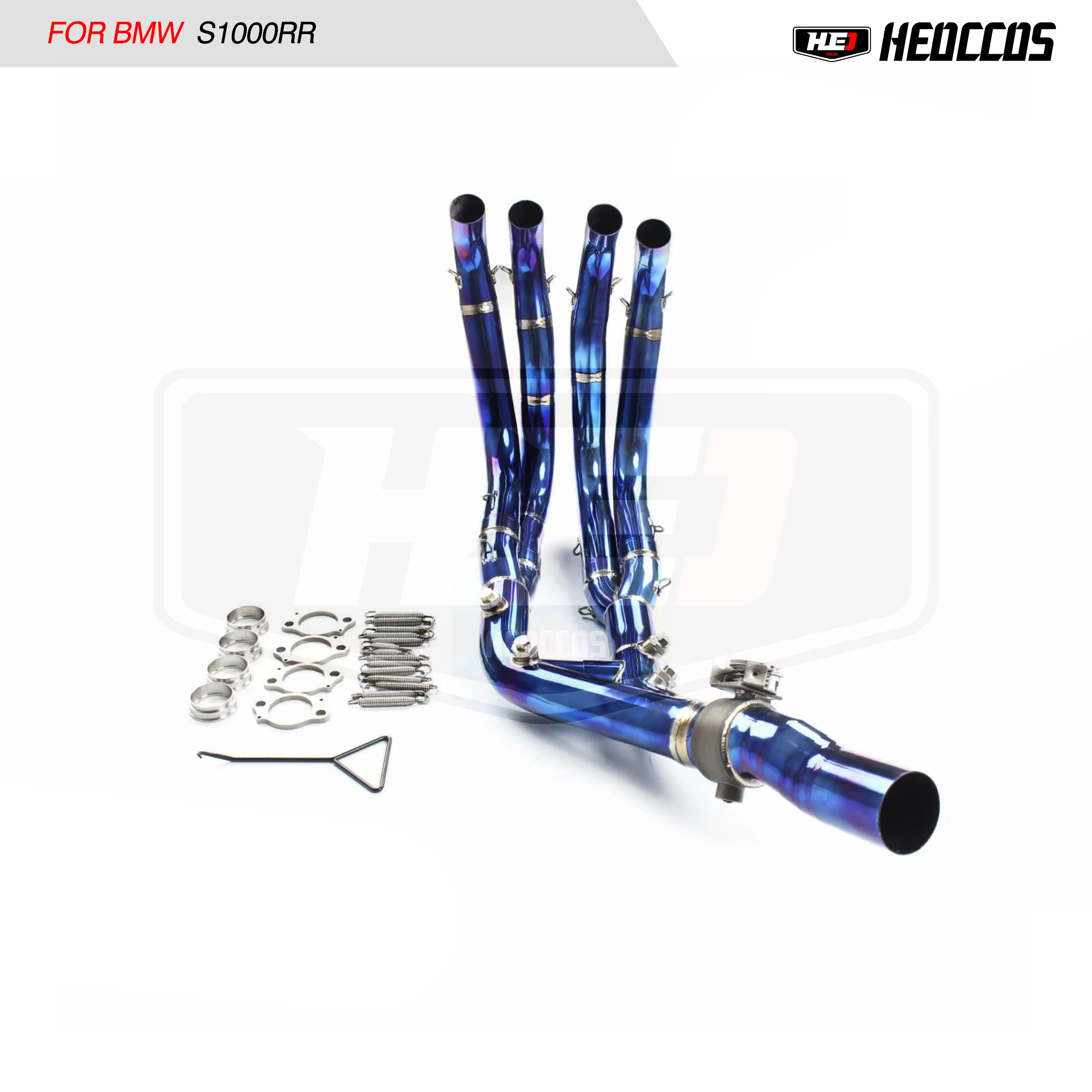 Гоночный комплект HEO для BMW S1000RR M S1000R коллекторы выхлопной трубы из нержавеющей