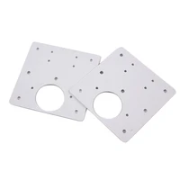 2pcs hinged hinge stainless steel fixed plate household cabinet door repair plate plastic sheet cabinet furniture drawer table