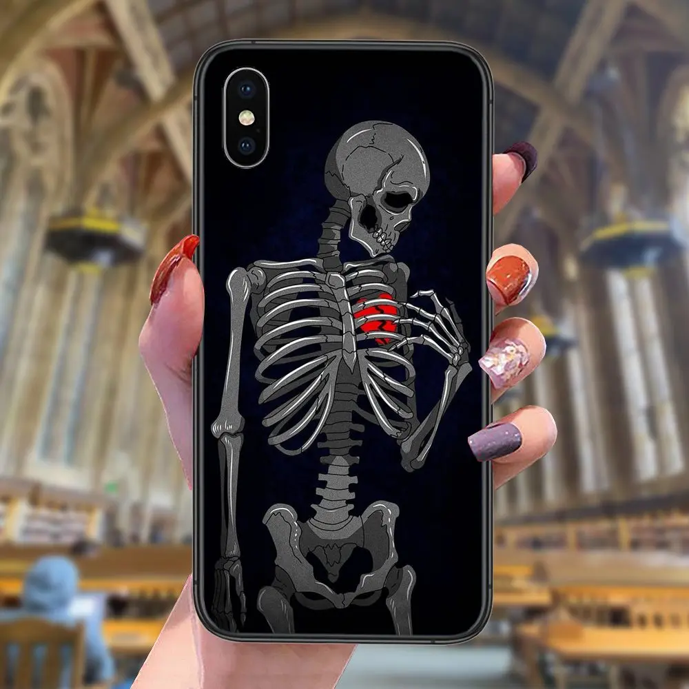 Черный чехол для телефона из ТПУ iPhone 13 12 11 Pro Max 8 6S 7 Plus XS XR Mini 5S SE 2022 P 6P Shopping |