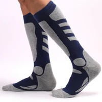 1 pair practical sweat absorbent universal anti slip stretchy hiking socks for cold weather skiing socks skiing socks